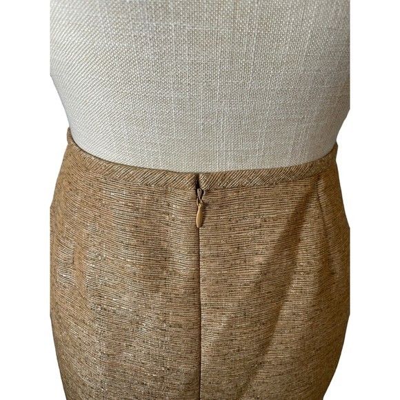 KASPER Skirt Suit‎ Size 12 Two Piece Set  Bonus Belt Executive Career Gold - Picture 8 of 16